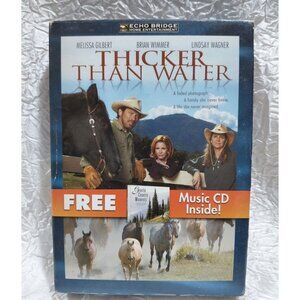 Thicker Than Water Hallmark Drama Dvd & Bonus Music Cd Set
